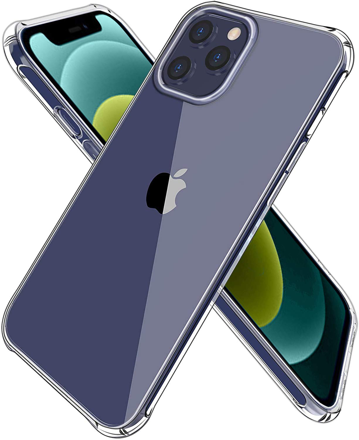 KP TECHNOLOGY iPhone 12 Pro Max - Clear Case Ultra Thin Transparent Silicone Gel Cover for iPhone 12 Pro Max (iPhone 12 Pro Max, Clear)