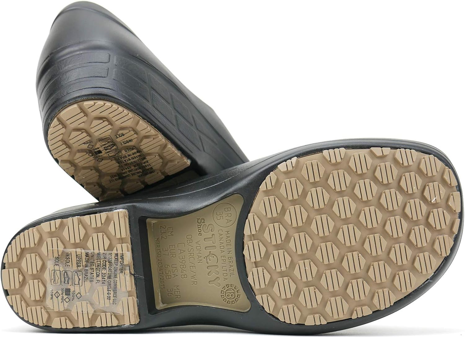 Sticky Comfortable Work Shoes for Women - Nursing - Chef - Waterproof Non-Slip Pro Shoes: Shoes
