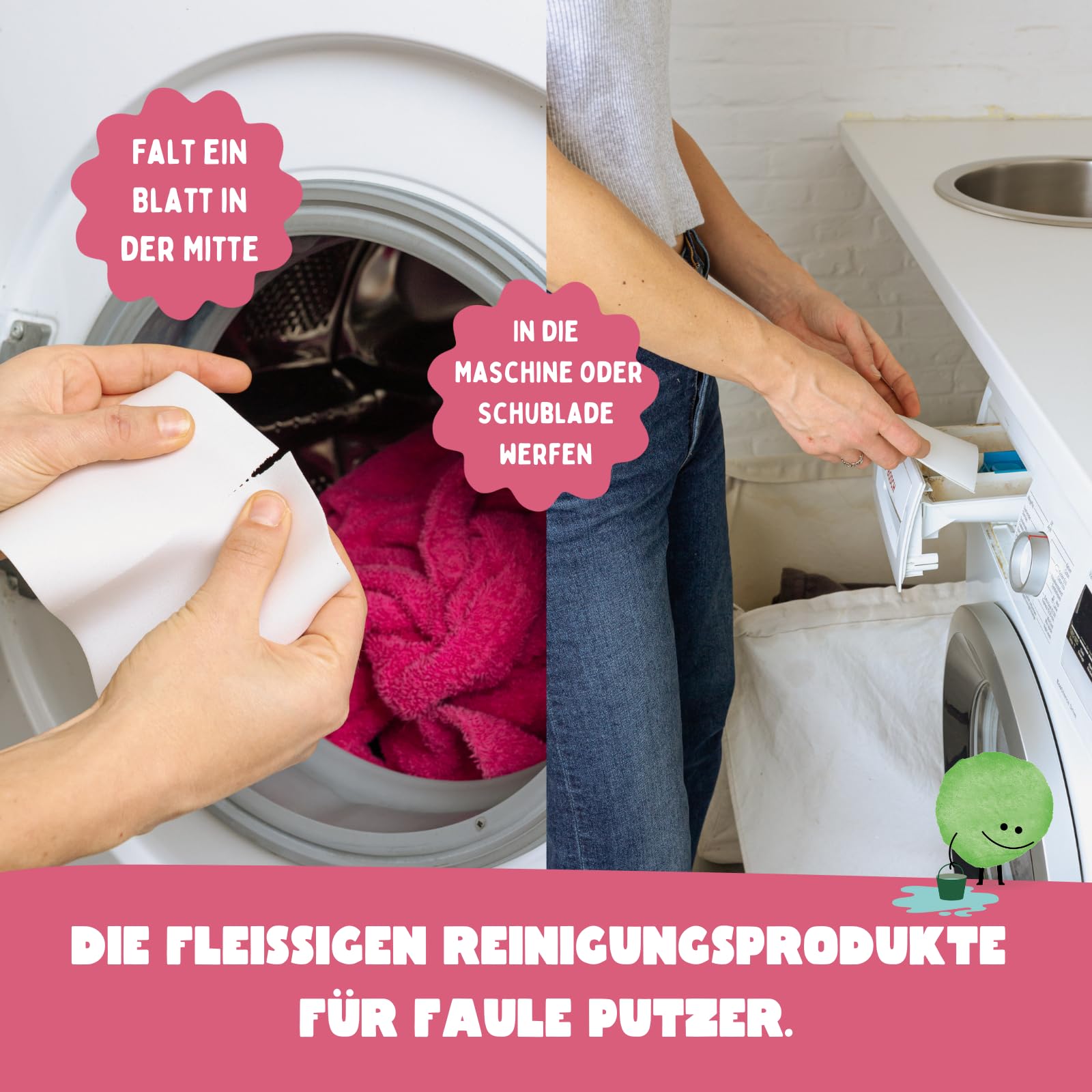 YOKUU Probiotische Reisewaschmittel Blätter | 64 Ladungen | Sommerblumen | Ökologische Waschblätter Schwarze & Weiße Wäsche | Ultra-Konzentriert, Vordosiert & Wasserlöslich 5