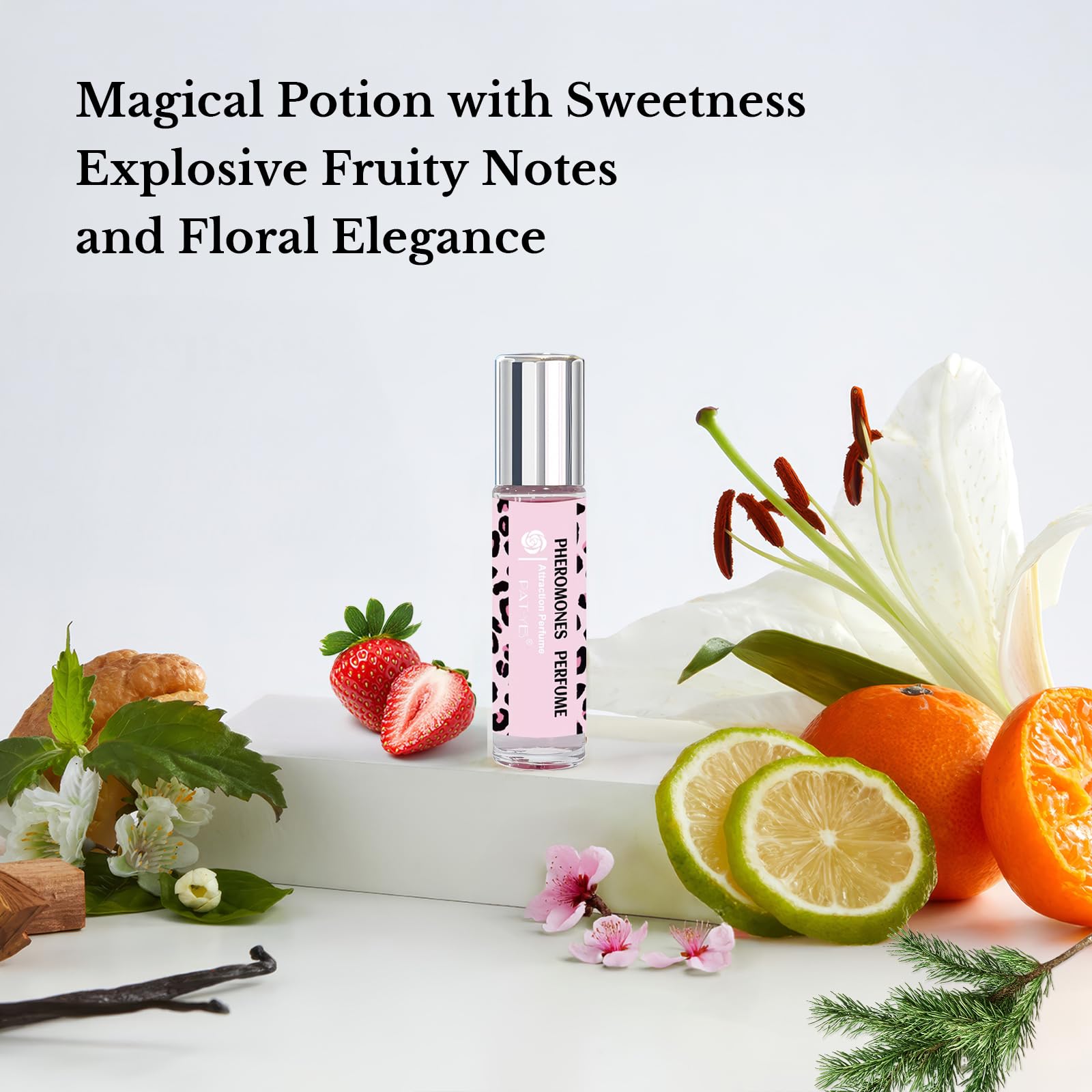 Pheromones Perfumes for Women,Enhanced Scents Pheromone Perfume,Long Lasting Roll on Oil 0.34 fl.oz (10ml)