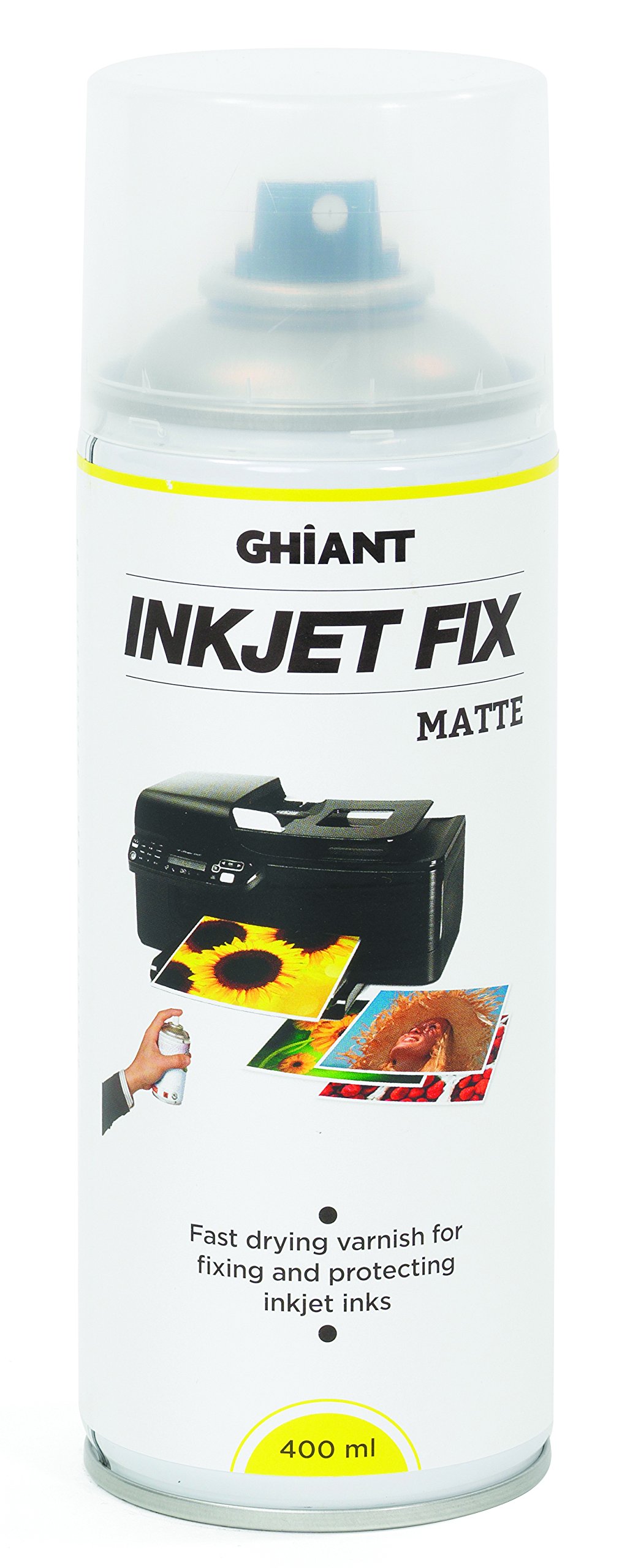 Ghiant 400 ml Ink Jet Fix Can, Matt/Transparent