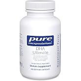 Pure Encapsulations DHA Ultimate, 120 Softgel Capsules | Eco-Friendly Supercritical CO2 Extracted DHA Fish Oil Concentrate, Solvent-Free, Supercritical Co2 Based Extraction