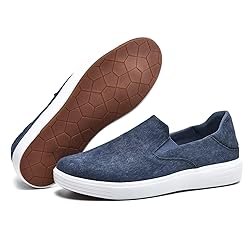konhill Men's Slip on Fashion Sneaker - Classic
