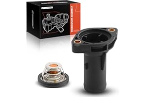 A-Premium Engine Coolant Thermostat Housing Assembly Compatible with Dodge Grand Caravan 2008-2010, Journey 2009-2010, Avenge