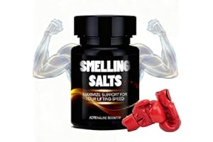 AYROX Mild Gym Salts - Gentle Wake Up for Work, Study & Driving | Non-Irritating Aromatherapy Inhalant | Small Size Fits in Pocket/Desk | No Jitters, Long Lasting Focusc