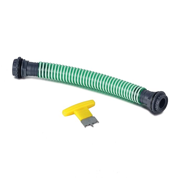 3P Technik Filtersysteme Regentonnenverbinder 32 mm als Set für eine sichere Verbindung zwischen Regenwassertonnen und Regenw