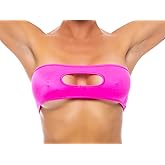 BodyZone Womens Peekaboo Bandeau Top