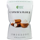 Cassava Flour &ndash; Grain-Free, Gluten-Free, Non-GMO &ndash; Ideal for Baking &amp; Cooking, 2lb &ndash; Brazilian Natural Company