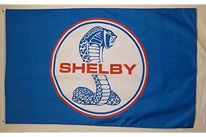 Ford Shelby Mustang Car Flag 3' x 5' Indoor Outdoor Deluxe Auto Banner by Nuge