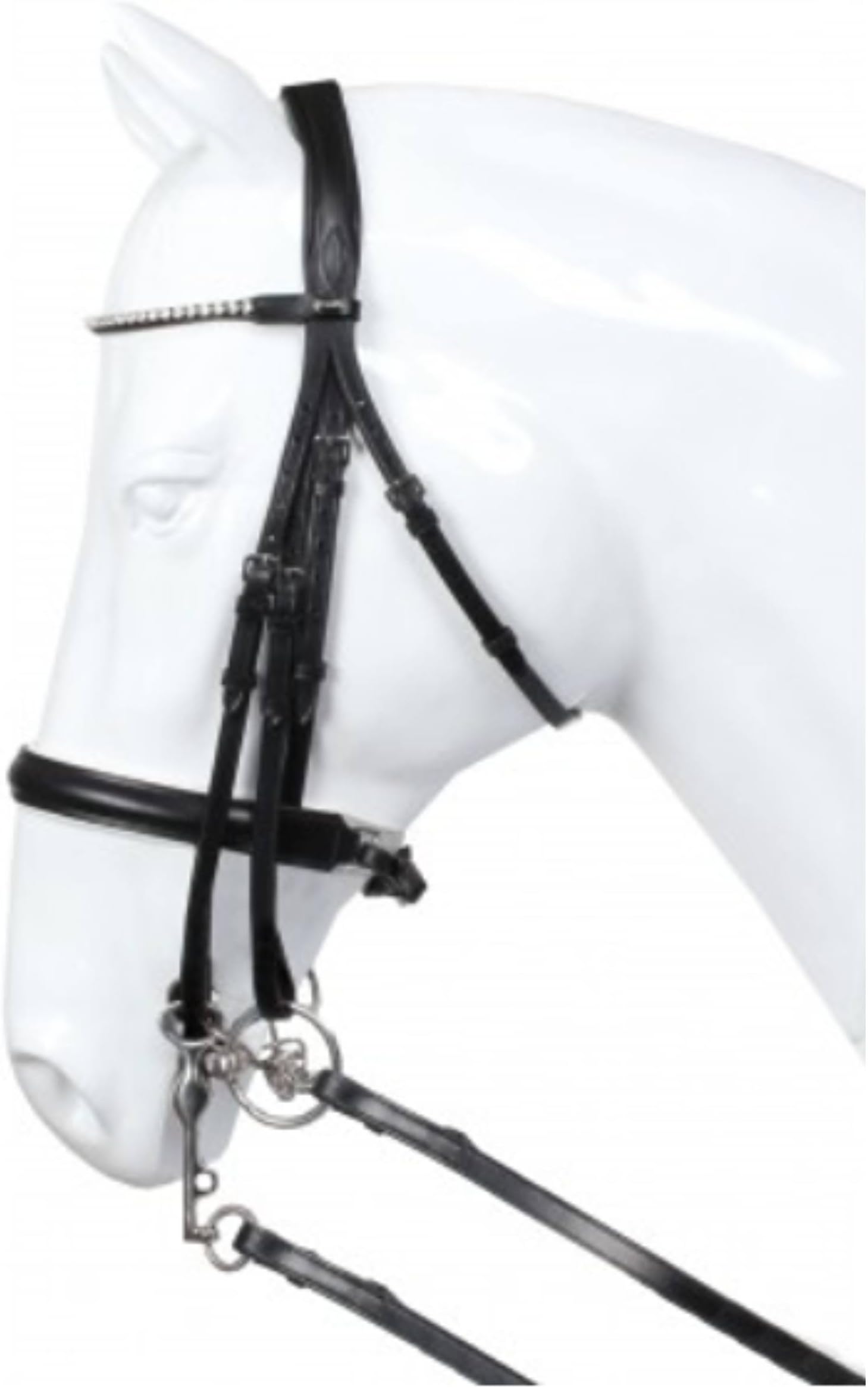Horka Weymouth Bridle Delgado White Padding