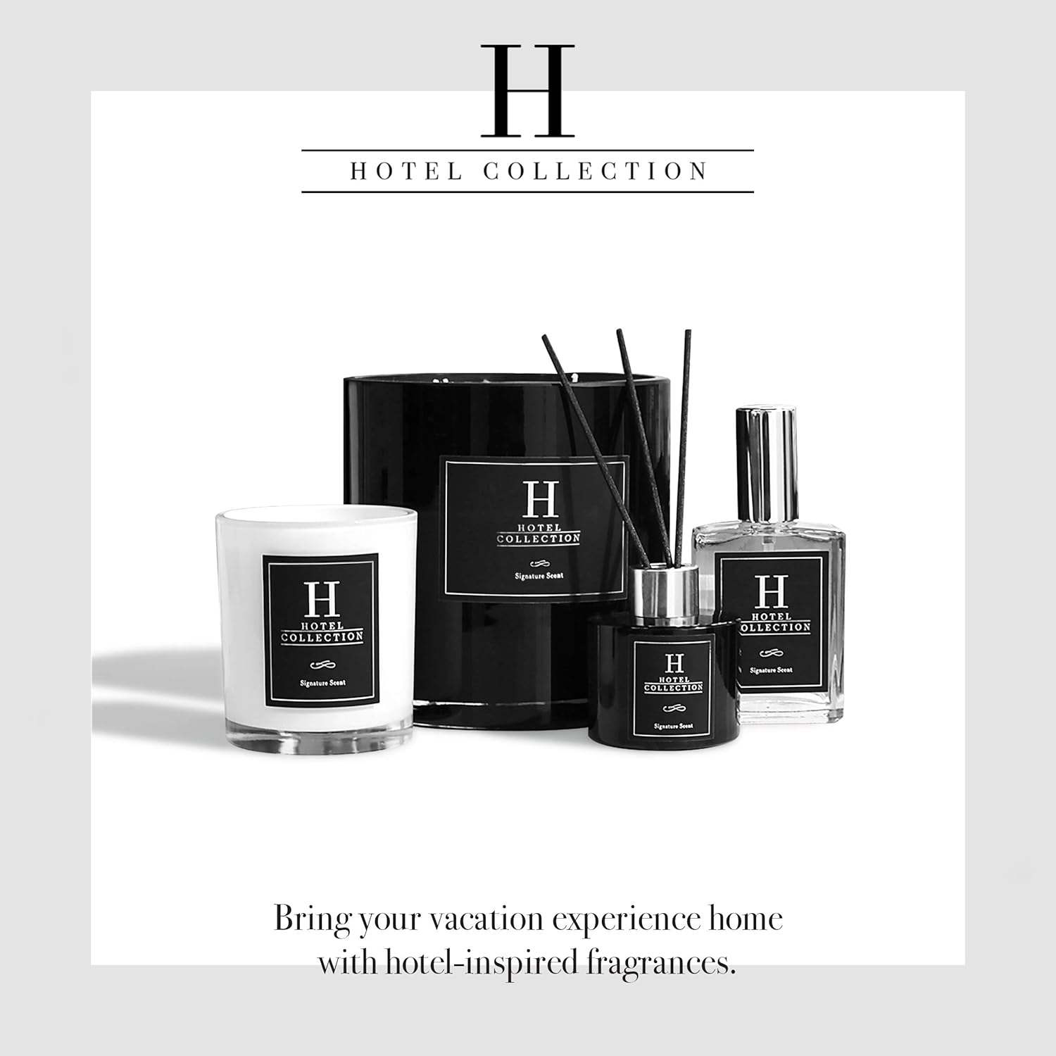 24K Magic Candle in a Jar, with Hints of Lemongrass and Magnolia, 70 Hour Burn Time, 11oz Black: Home Improvement