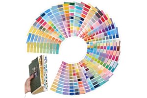 ReliThick 8000 Pcs Annotation tabs Sticky Tabs for Books Transparent Sticky Notes 40 Multicolor Writable Page Markers Book Flags Strip for Annotating Reading Supplies Bookish Gift