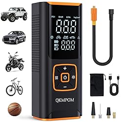 Tire Inflator Portable Air Compressor, 6X Faster