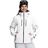 Pionner Camp Women's Ski Jacket 15k Waterproof Insulated Winter Snow Coat Rain Jacket for Skiing Snowboarding Hiking