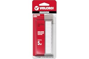 VELCRO Brand - Sticky Back Hook and Loop Fasteners | Perfect for Home or Office | General Purpose Peel & Stick | 3 1/2in x 3/