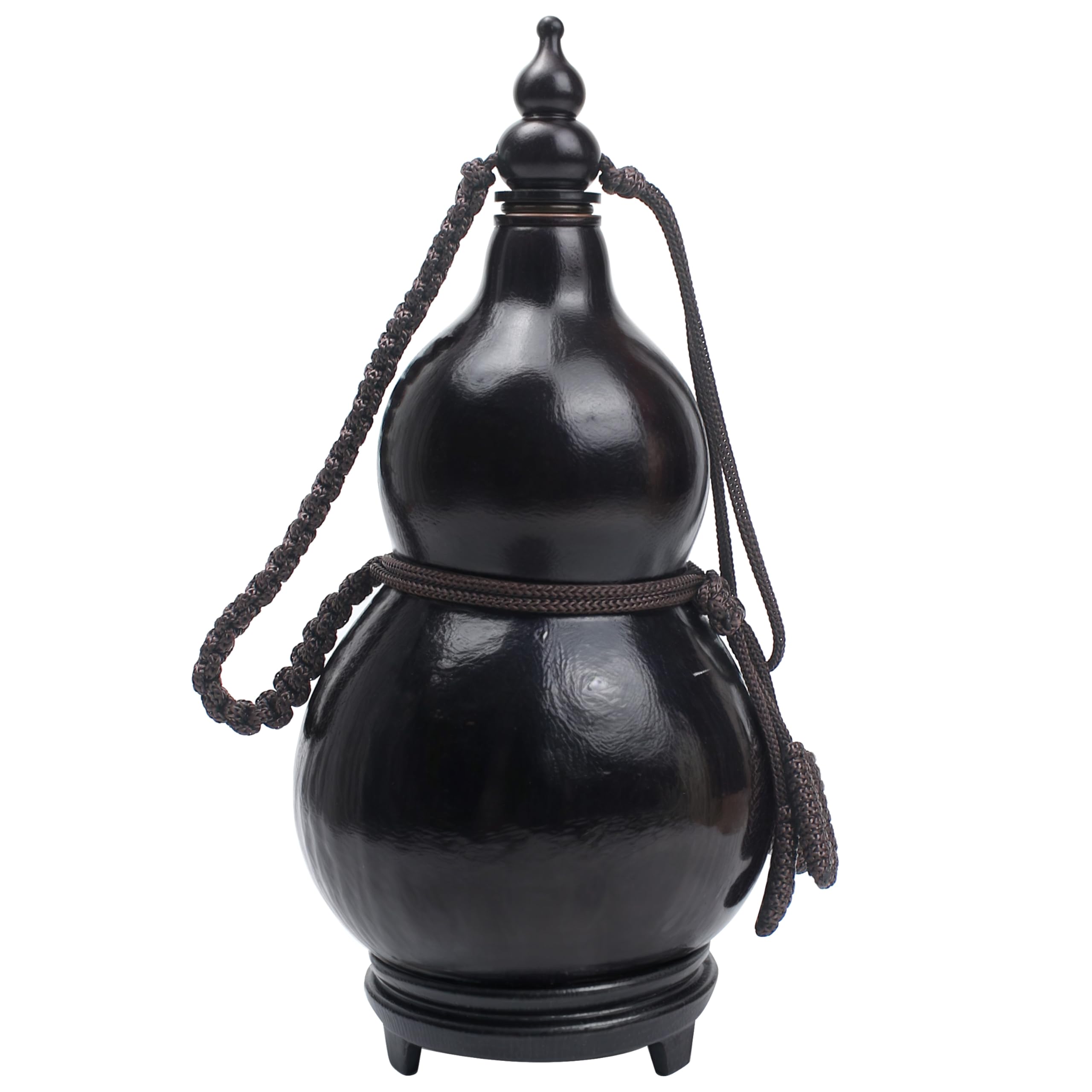 Photo 1 of Gourd Water Bottle, Drinking Beverage Container, 30oz Natural Big Portable Flasks with Tassel Rope Medieval Japanese Style Durable for Pure Liquors Wine Hip Daily Use Outdoor Housewarming Wedding Gift