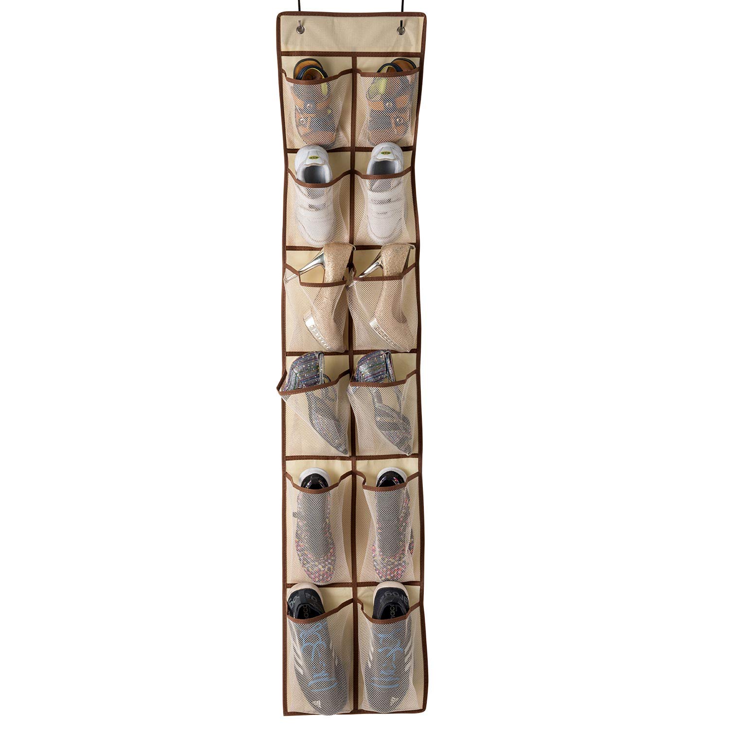 Best Narrow Over The Door Shoe Rack