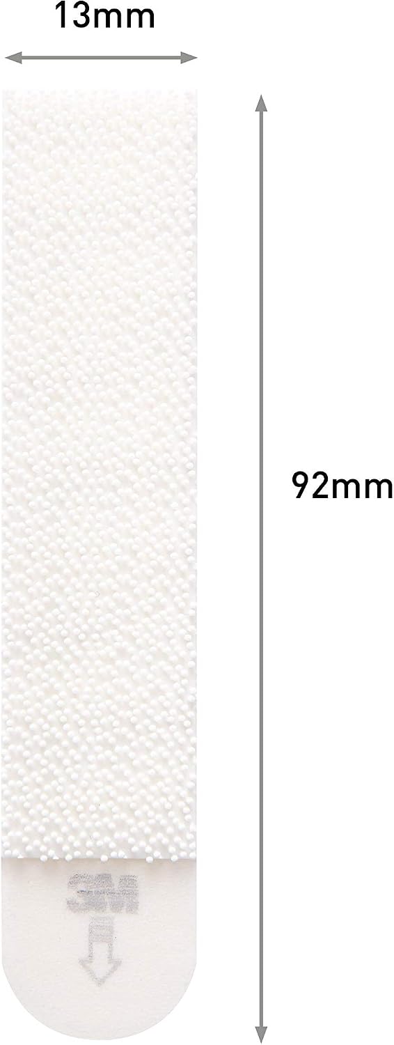 Command Picture & Frame Hanging Strips Value Pack, Large, White, 12-Pairs & Narrow Picture Hanging Strips, Pack of 4 x 2 Adhesive Strips, White - Damage Free Hanging - Holds up to 5.4 kg - Image 5