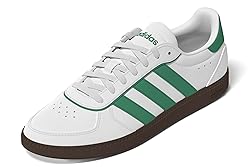 adidas Women's Breaknet Sleek Sneaker, White/Semi