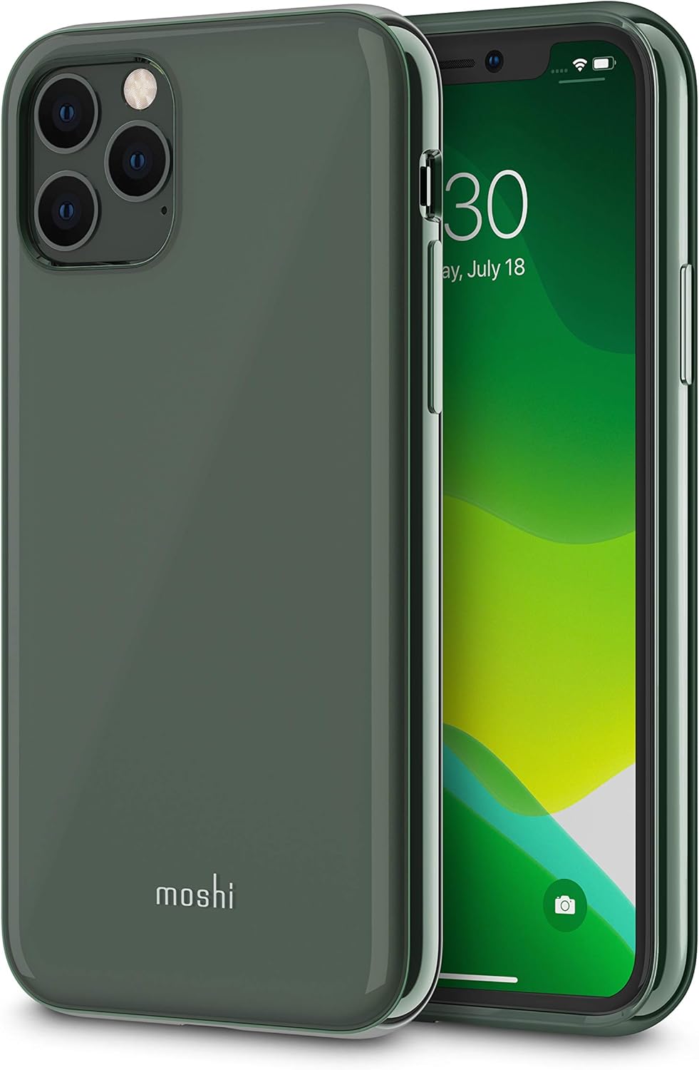 Amazon Com Moshi Iglaze For Iphone 11 Pro Max Case 6 5 Inch Metallic Frame Design Military Drop Protection Sleek Phone Cover For Iphone 11 Pro Max Green