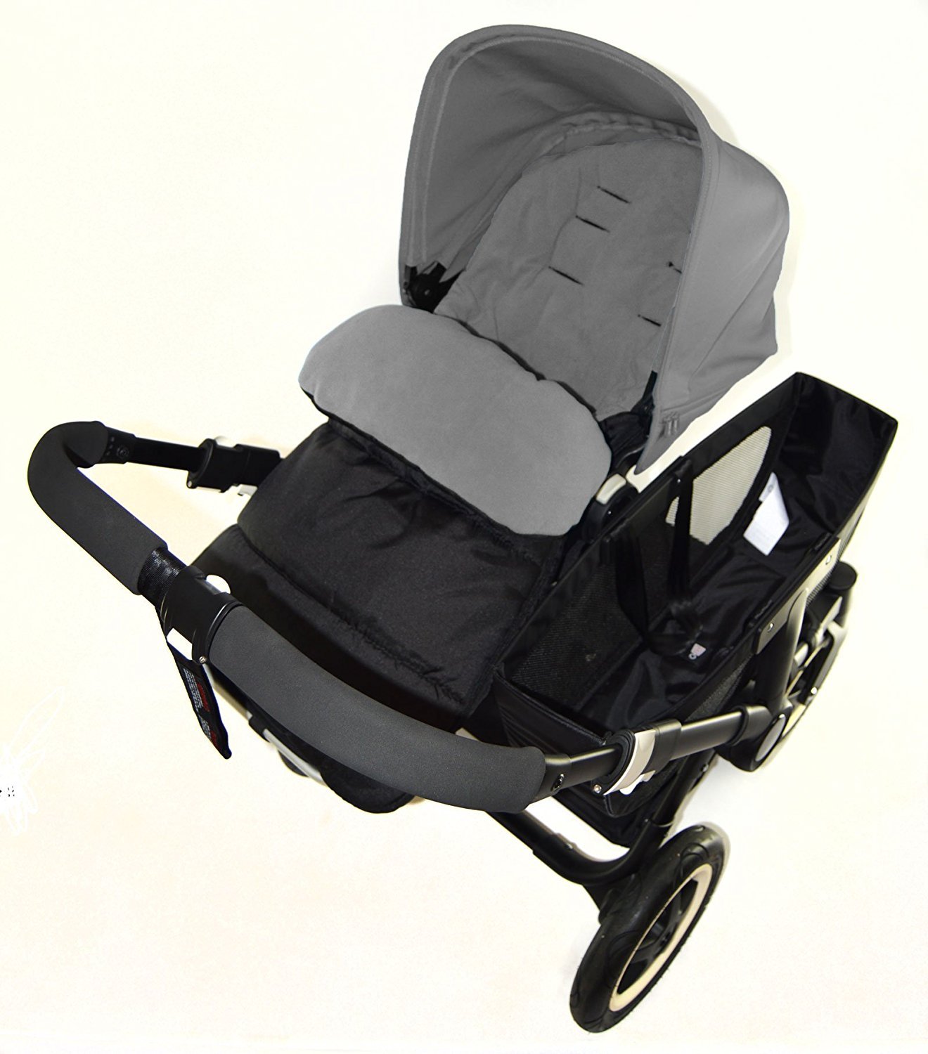 Footmuff/Cosy Toes Compatible with Stokke Crusi Pushchair Dolphin Grey
