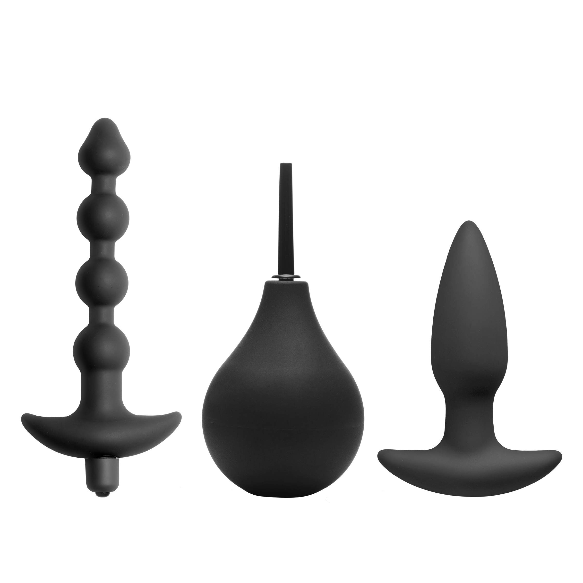 Master Series Prevision Silicone Anal Kit - 4-Piece