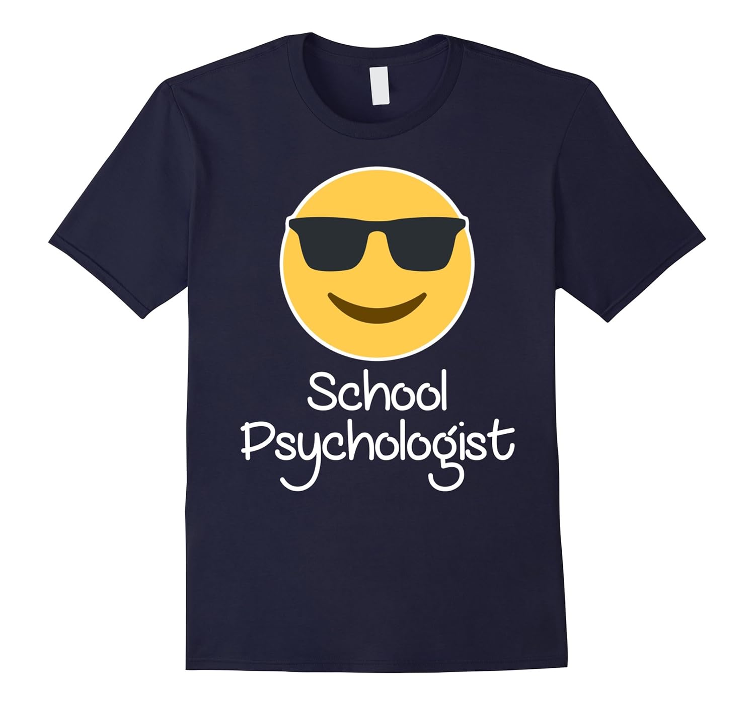 School Psychologist TShirt for cool funny emoji lover-ANZ