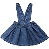 ZAXARRA Toddler Baby Girls Strap Suspender Skirt Overalls Dress Outfit