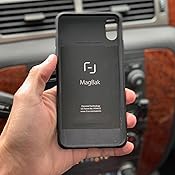 MagBak for iPhone Xs 2nd Gen with 2 MagSticks (Black, iPhone X/XS)