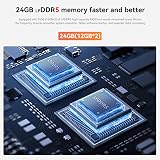 Beelink EQR7 Mini PC Ryzen 7 7735HS 24G RAM 500G NVMe Win 11 Pro view 3