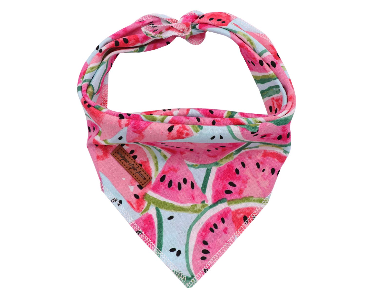 Unique style paws Dog Bandanas 1PC Washable Bibs Scarf, Pet Dog Kerchief, Cotton Triangle Dog Scarfs for Small Medium Large Girl or Boy Dogs and Cats