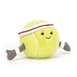 Jellycat Amuseables Tennis Ball Stuffed Toy, 3.5