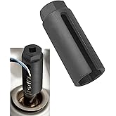 iolory O2 Sensor Socket,Oxygen Sensor Socket with Side Wire Cutout,Automotive Tools,Professional O2 Removal and Installation 