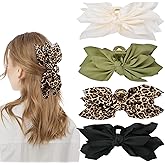 Bow Claw Clips Bow Hair Clips 4PC Big Hair Bows for Women Butterfly Styling Large Hair Clips for Thick Hair for Girls Hair Accessories for Teen