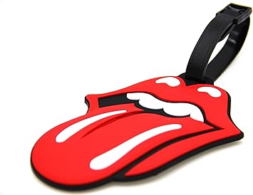 rolling stones luggage tag