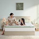 SNFPNE Queen Size Mattress 12 Inch, Medium Firm Memory Foam Hybrid Mattress with Individual Pocket Spring - Pressure Relief, Motion Isolation, Cool Sleep, 80" x 60"