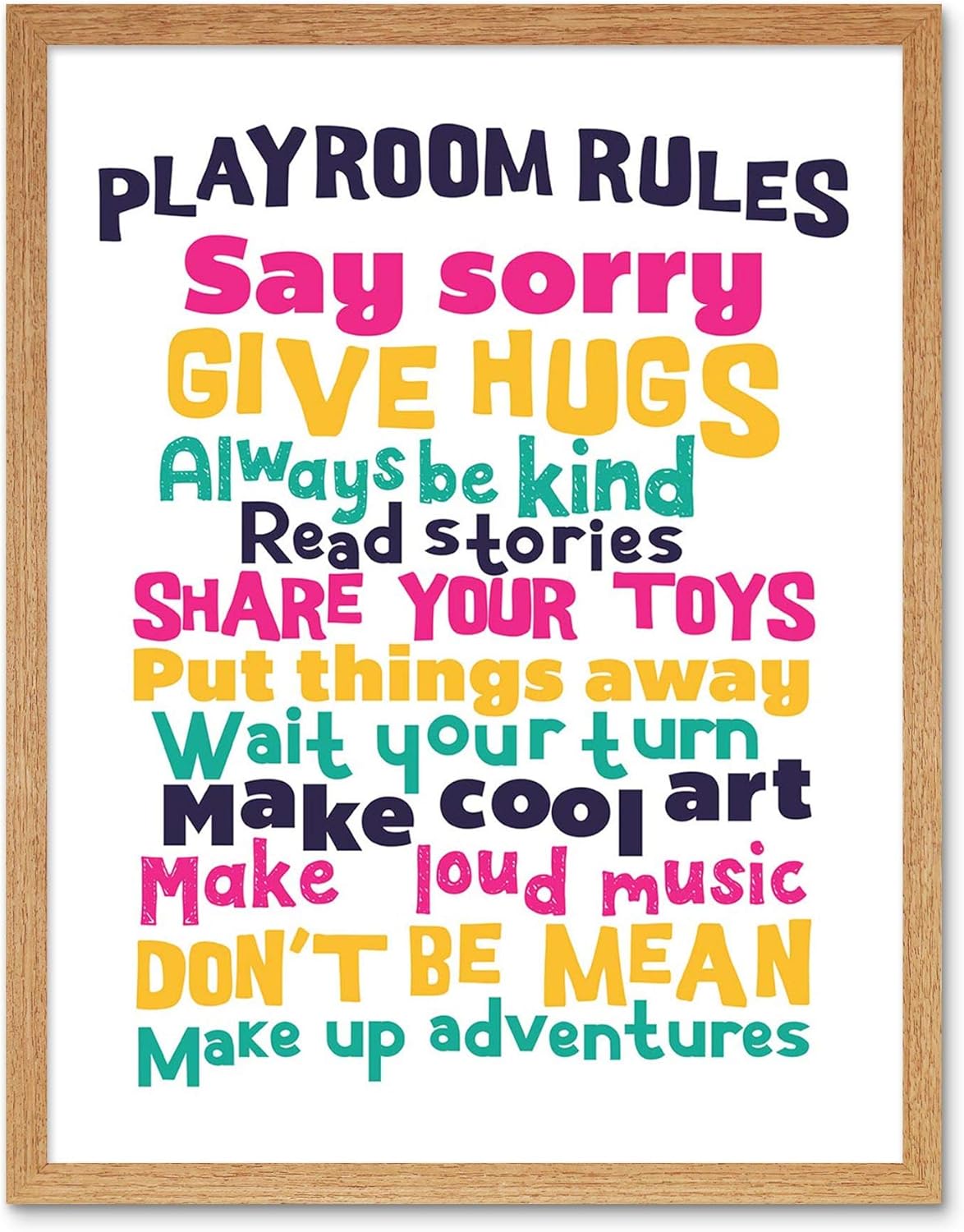 art for kids playroom