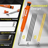 JOREST Contour Gauge 10 Inch Plus Carpenter Pencil Tool Gift Idea view 4