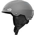 Findway Ski Helmet [Upgrade] Snowboard Helmet for Adults,[Goggles Friendly] Durable ABS Shell, Protective EPS Foam & Adjustable Dial, Snow Sport Helmet for Men, Women & Youth