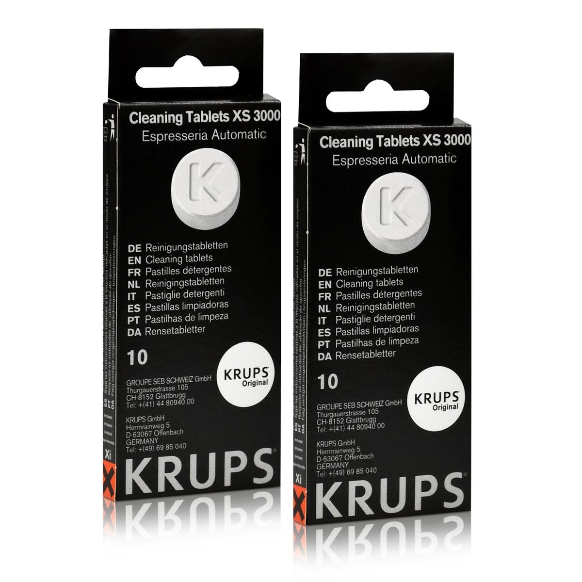 Krups XS3000 Cleaning Tablets (Pack of 2) Amazon.co.uk Kitchen & Home