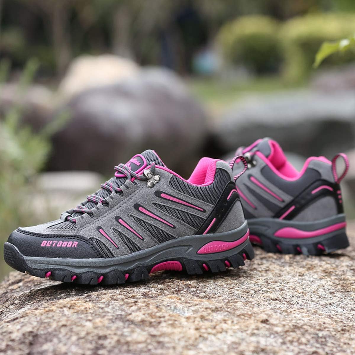  | BomKinta Women's Anti-Slip Lightweight Breathable Hiking Shoes Quick-Dry Trekking Shoes for Women | Hiking Shoes