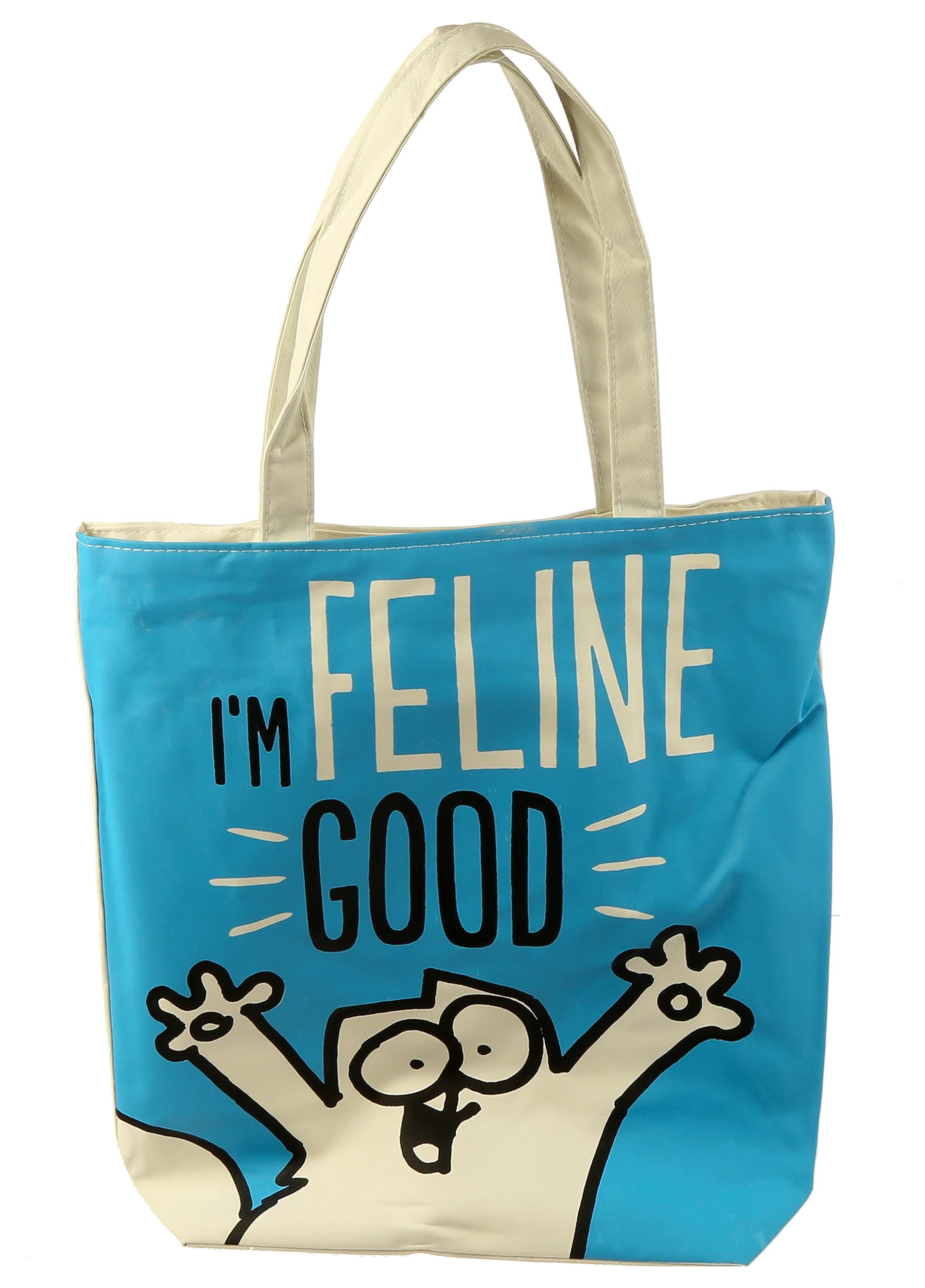 Simon's Cat I'm Feline Good Cotton Bag