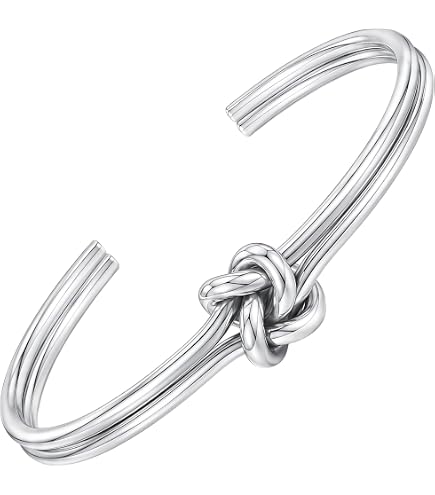 Amazon.com: Wavy Spiral Twisted Patterned Bracelet, 925 Solid