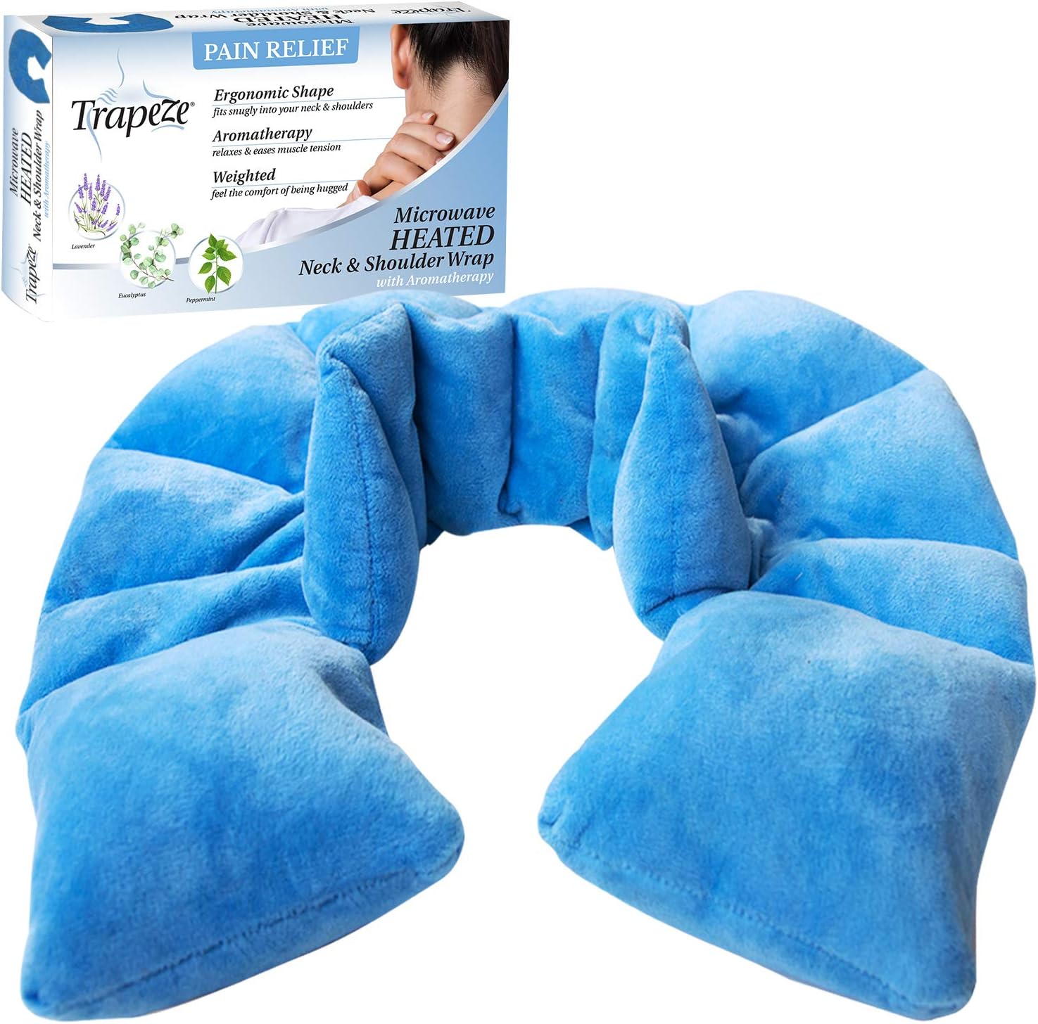 TRAPEZE® Aromatherapy Neck Heating pad microwavable