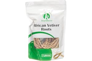 KOPABANA African Vetiver | Gongoli | Thiep | Khamare | Rene | Gongolili | Sepa roots 5 count