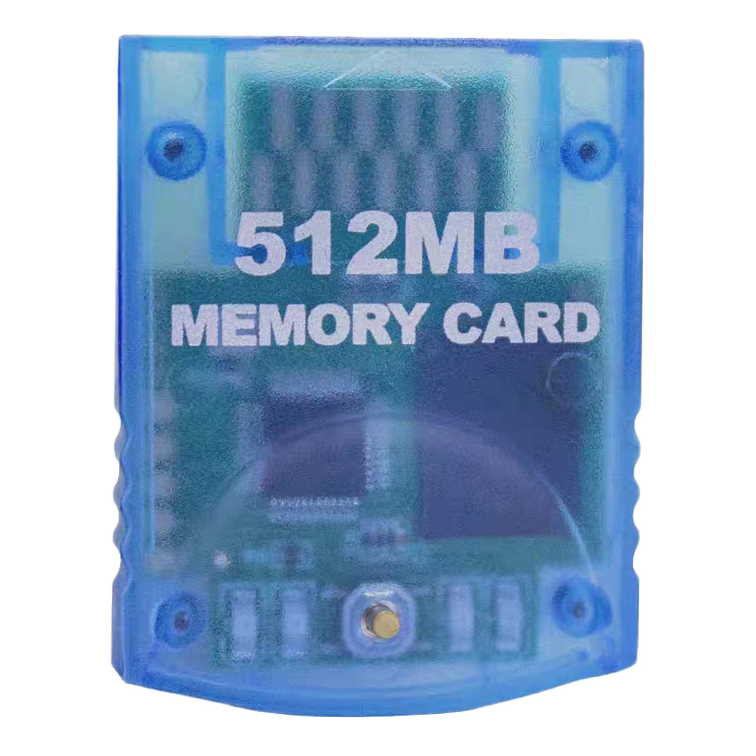 Mekela Memory Card 512MB (8192 Blocks),Compatible for Wii Gamecube Game Cube NGC GC (Blue)