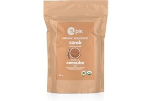 Yupik Organic Roasted Carob Powder Superfood, 250g, 6 Count