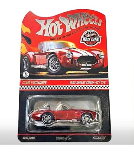 Amazon.com: Hot Wheels Shelby Cobra 427 S/C : Toys & Games