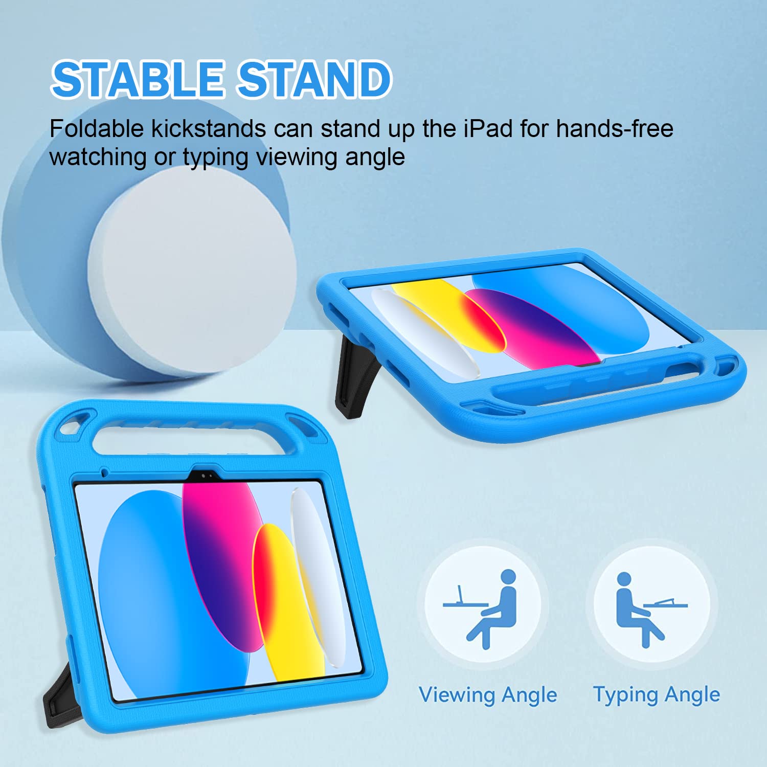 BMOUO Kids Case for iPad 11th Generation (A16) 11 Inch 2025/iPad 10th Generation 10.9