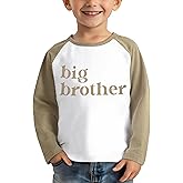 tagyum Big Brother T Shirt Toddler Boys Raglan Long Sleeve Shirts Big Bro Announcement Tshirts Kids Fall Clothes Tops